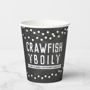 Crawfish Boil Couples Shower Engagement Party Papieren Bekers