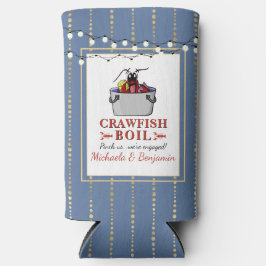 Crawfish Boil Couples Shower Engagement Party Seltzer Blikjeskoeler