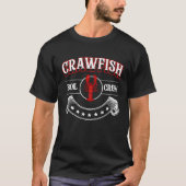 Crawfish Boil Crew Crayfish  1 T-shirt (Voorkant)