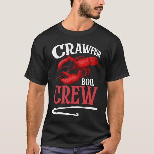 Crawfish Boil Crew Crayfish 2 T-shirt (Voorkant)