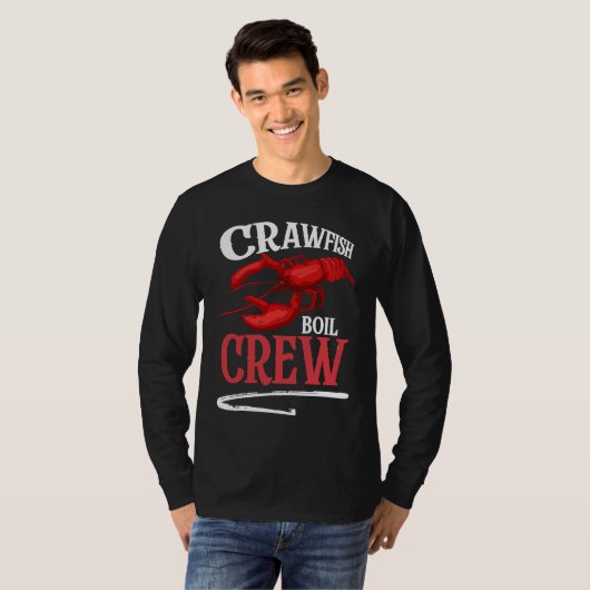 Crawfish Boil Crew Crayfish  2 T-shirt (Voorkant volledig)