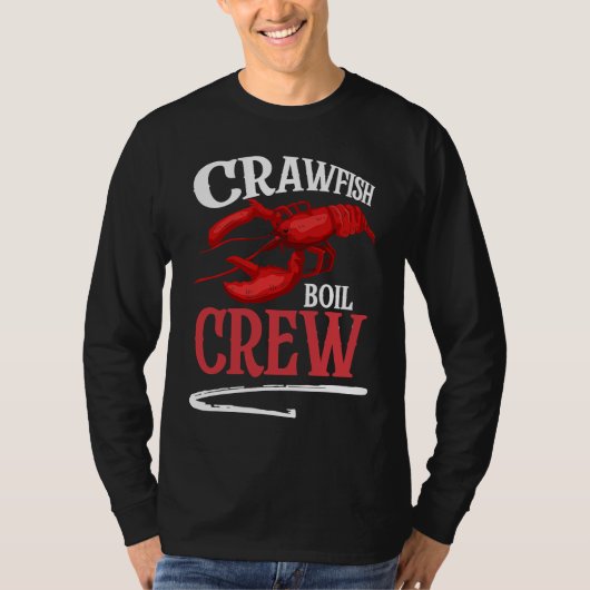 Crawfish Boil Crew Crayfish 2 T-shirt (Voorkant)