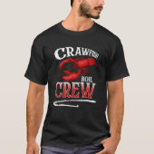 Crawfish Boil Crew Crayfish T-shirt (Voorkant)