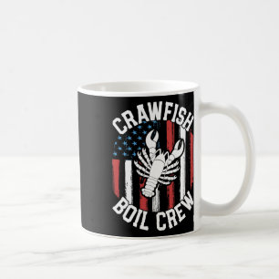 Crawfish Boil Crew Funny Cajun Shirten voor mannen Koffiemok