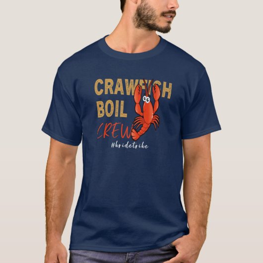 Crawfish Boil Crey Funny  vrouwen kruipen Bo T-shirt (Voorkant)