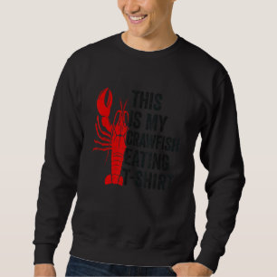 Crawfish Boil Dit is mijn kruipvis die Mardi Gr ee Trui