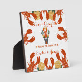 Crawfish Boil Engagement Party Fotoplaat (Voorkant)