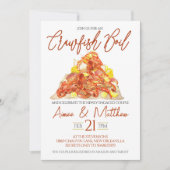 Crawfish Boil Engagement Party Uitnodiging (Voorkant)
