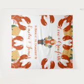 Crawfish Boil Engagement Party Wandkleed (Voorkant (horizontaal))