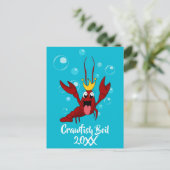 Crawfish Boil Family Reunion Invitation Briefkaart (Staand voorkant)