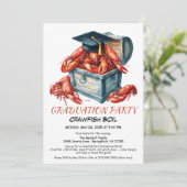 Crawfish Boil Graduation Party | Zuidelijke stijl Kaart (Staand voorkant)