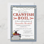Crawfish Boil High School Afstuderen Afstuderen Kaart (Voorkant)