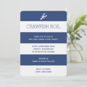 Crawfish Boil Kaart (Staand voorkant)