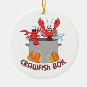 Crawfish Boil Keramisch Ornament (Voorkant)
