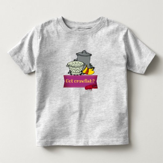 Crawfish Boil Kinder Shirts (Voorkant)