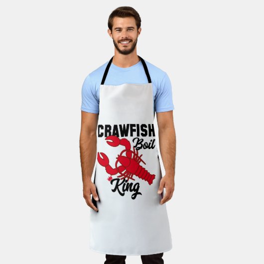 Crawfish Boil King Schort (Gedragen)
