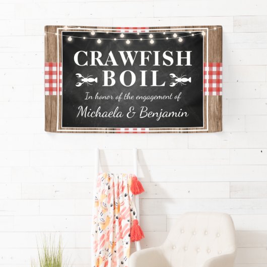 Crawfish Boil Lobster Rustic Engagement Party Spandoek (Insitu)