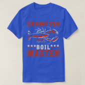 Crawfish Boil Master Funny Crayfish Cook T-shirt (Design voorkant)