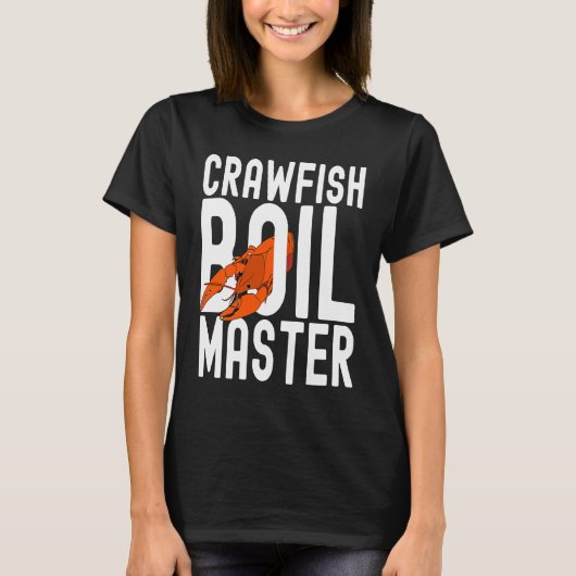 Crawfish Boil Master Mens Crawfish Crew 1 T-shirt (Voorkant)