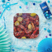 CRAWFISH BOIL PAPER BORD (Feest)