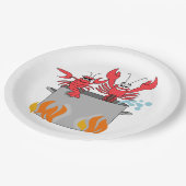 Crawfish Boil Papieren Bordje (Gekanteld)