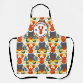 Crawfish Boil Party - Cajun Seafood Familiereünie Schort (Voorkant)