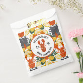 Crawfish Boil Party - Cajun Vis en zeevruchten vie Bedankzakje (Gezegeld)