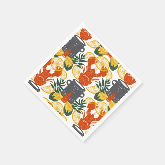 Crawfish Boil Party - Cajun Vis en zeevruchten vie Servet (Hoek)