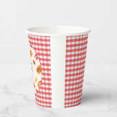 Crawfish Boil Party Picknick Celebration Schattige Papieren Bekers (Links)