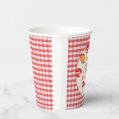 Crawfish Boil Party Picknick Celebration Schattige Papieren Bekers (Rechts)