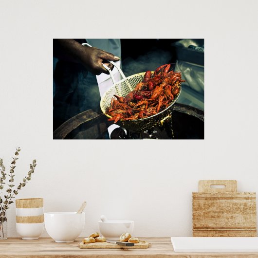 Crawfish Boil Poster (Keuken)