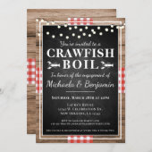 Crawfish Boil Rustic Engagement Party (Voorkant / Achterkant)