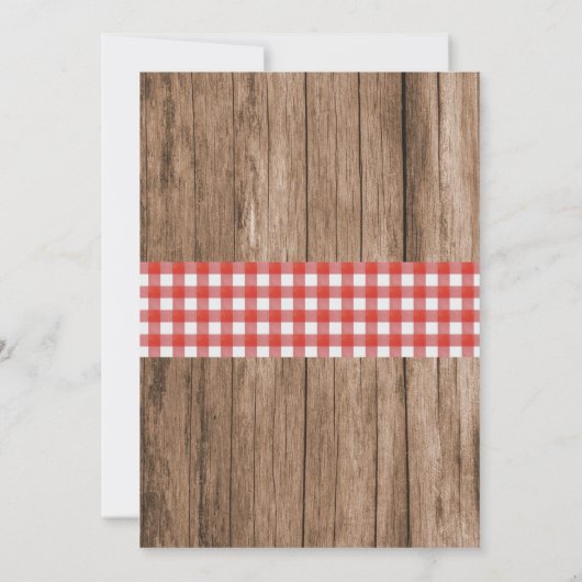 Crawfish Boil Rustic Engagement Party (Achterkant)