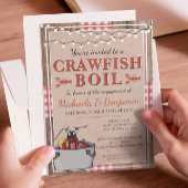 Crawfish Boil Rustic Engagement Party