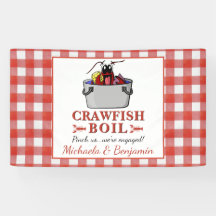 Crawfish Boil Seafood Barbecue Engagement Party