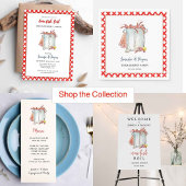 Crawfish Boil Seafood verlovingsfeest uitnodiging