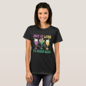Crawfish Boil Shut Up Liver Mardi Gras Beer Drinki T-shirt (Voorkant volledig)