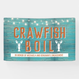 Crawfish Boil Special Event Blue Engagement Party Spandoek