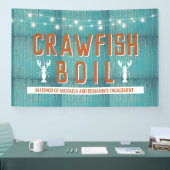 Crawfish Boil Special Event Blue Engagement Party Spandoek (Beurs)