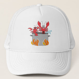 Crawfish Boil Trucker Pet