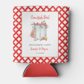 Crawfish Boil Verloving / bruiloft douchefeest Blikjeskoeler (Voorkant)