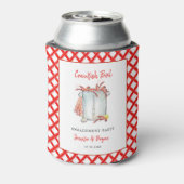 Crawfish Boil Verloving / bruiloft douchefeest Blikjeskoeler (Blikje Achterkant)