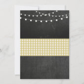 Crawfish Boil Verloving Check Party Kreeft Kaart (Achterkant)