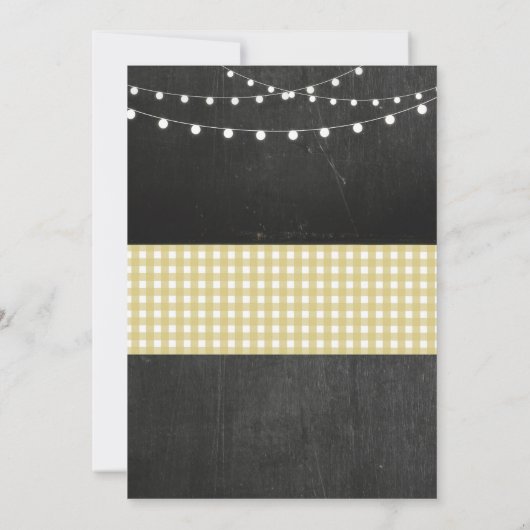 Crawfish Boil Verloving Check Party Kreeft Kaart (Achterkant)