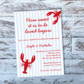 Crawfish Boil Verloving Loved Bayou Kaart