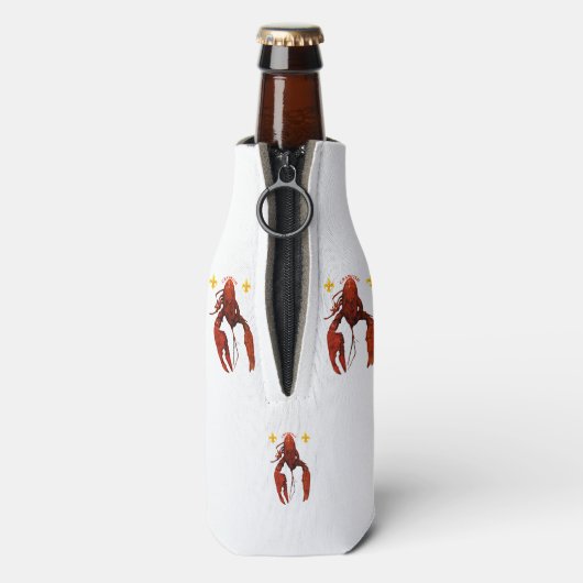 Crawfish Bottle Cooler (Fles Achterkant)
