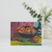 Crawfish Bowl Briefkaart (Staand voorkant)