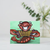 Crawfish Briefkaart (Staand voorkant)