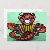 Crawfish Briefkaart (Voorkant / Achterkant)