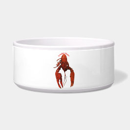 Crawfish Ceramic Pet Bowl Voerbakje